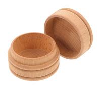 SHINEOFI Caja para Guardar Dientes de Leche de Ñiño Organizador Pequeño de Madera de Haya Diámetro 5 CM X 35 CM Coleccionista Seguro y Reutilizable para Recuerdos Infantiles