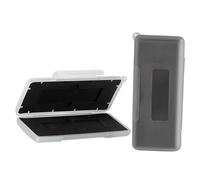 SHINEOFI Caja Protectora de Discos Duros para 2 SSD, Estuche Rígido de Transporte, Resistente al Agua Humedad, Espuma y Plástico