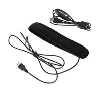 SHINEOFI Calentador de Lentes para Cámara Alimentación USB de Neopreno Negro, Tira Antivaho para Uso en Ambiente de Alta Humedad Madrugada