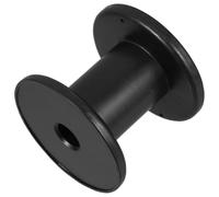 SHINEOFI Carrete de Bobinado de Plástico Negro de 100mm de Diámetro para Cables y Alambre de Cobre Esmaltado, Ligero y Fácil de Transportar, Adecuado para Telecomunicaciones y Energía