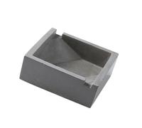 SHINEOFI Cenicero Creativo de Cemento Gris, Diseño Moderno para Mesa | Acabado Gris, Forma de Frasco, Estilo Simple E Industrial, Apoyo para Cigarrillos en Interior