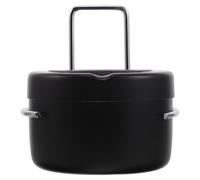 SHINEOFI Cenicero de Acero Inoxidable Montado en Pared con Tapa Antiescarcha y Estante Semi Circular, Color Negro 2.0 para Baño, Oficina y Espacios Comerciales, Receptáculo para Fumar