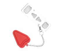 SHINEOFI Cerradura Antirrobo Portátil Cerradura De Seguridad Hogar Protector De Puerta Cadena Uso Puertas Exteriores