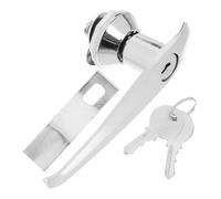 SHINEOFI Cerradura de Leva para Puerta de Gabinete 304 de Acero Inoxidable Cerradura de Seguridad para Panel Pestillo de Repuesto para Armarios y Gabinetes de Distribución Uso Industrial