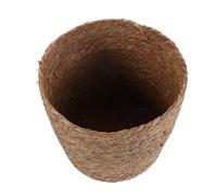 SHINEOFI Cesta de Almacenamiento Rectangular Cesta Rústica y Transpirable de Paja Tejida a Mano Organizador Versátil para Oficina y Espacio de Vida para Escritorio y Flores