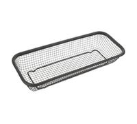 SHINEOFI Cesta para Palillos de Acero Inoxidable Negro para Cocina