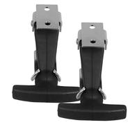 SHINEOFI Cierre de Caja de Herramientas de Goma Flexible Manija en T Pestillo Elástico de Acero Inoxidable A126B-1 2 Unidades para Capó de Motor y Escotilla de Vehículo Industrial