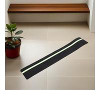 SHINEOFI Cinta Antideslizante para Escaleras 10 Piezas Tiras Autoadhesivas Reflectantes Banda Luminosa 6 MM Tamaño 15 X 81 CM Resistente y Segura para Uso Interior y Exterior