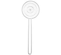 SHINEOFI Colador de Cocina Acero Inoxidable Mango Largo Ergonómico Resistente al Calor Espumadera Práctica para Freír Verduras y Patatas Utensilio Skimmer para Uso Doméstico y