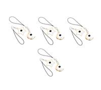 SHINEOFI Colgante De Astronauta Adorable Para Teléfono De Luna Y Accesorio Diy Para Cuelga Llaves Y Decoración Elegante Y 2 Piezas X 4