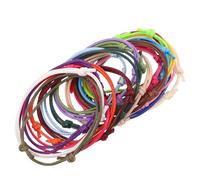 SHINEOFI Collar de Identificación Ajustable Cuerda 20 Piezas Multicolor, Cómodo y Fácil de Limpiar para Cachorros y Gatitos para Mascotas Recién Nacidas, Criadores