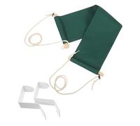 SHINEOFI Columpio para Pies Ajustable bajo Escritorio Soporte Cómodo para Piernas Colgante Portátil para Oficina y Viaje Compatible con Escritorios Estándar Verde Oscuro