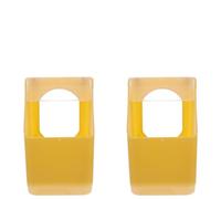 SHINEOFI Comedero Pack de 2 Unidades de Plástico Diseño Multifuncional y Ahorro de Espacio para Jaulas y Palomares para Palomas y Aves Pequeñas