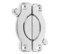SHINEOFI Conector de Hebilla y para Mesa de Aleación de Zinc Plata Instalación Fácil Empalme Resistente para Montaje ysmontaje Superficies de Mesa