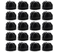 SHINEOFI Conectores de Cubo de Alambre ABS Negros y Blancos 20 Piezas Hebillas Fijas para Estantes de Almacenamiento Modular Clips Organizadores para Armarios y Casilleros Uso en Hogar