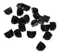 SHINEOFI Conectores para Armario Modular 20 Piezas ABS Negro y Blanco Clip de Hebilla para Estanterías Combinadas Fijación Segura para Organizador de Almacenamiento en Interiores