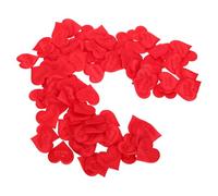 SHINEOFI Confeti de Corazón Esponja Rojo 100 Piezas 3.5 Cm para Decoración Boda, Día de San Valentín y Shower, Confeti Pétalos para Mesas y Fiestas Románticas