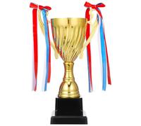 SHINEOFI Copa De De 9 6 Pulgadas De Premios Dorados Premios De Metal para Ganar Premios En Torneos Deportivos Competiciones De Fútbol Concurso De Ortografía para Fiestas De