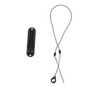 SHINEOFI Cordón para Bolígrafo Retráctil 43 Cm Anilla De Silicona 8 Mm y Soporte para Lápiz, Cuerda Elástica Antipérdida para Bolígrafos y Lápices Ópticos, Adecuado para Uso Diario Oficina y Escuela