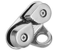 SHINEOFI Cornamusa de Acero Inoxidable para Kayak con Tensión Ajustable y Uso Versátil, Adecuado para Cuerdas Marinas en Lanchas Rápidas y Canoas