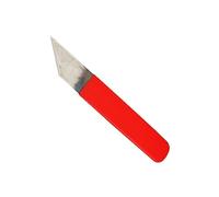 SHINEOFI Cortador De Cuero y Cortador Para Cuero Para Zapateros, Herramienta Ligera y Duradera De Acero, Diseño Biselado Afilado, Tamaño Compacto, Uso Profesional y Artesanal