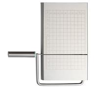 SHINEOFI Cortador de Queso de Acero Inoxidable con Rejilla Medidora Herramienta Multifuncional para Cortar Queso Mantequilla Salchichas y Verduras con Patas Antideslizantes para Cocina