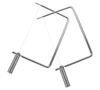 SHINEOFI Cortador de Queso Manual de Acero Inoxidable Alambre, 2 Piezas, Rebanadora Multiusos para Queso, Mantequilla y Pan, Herramienta Portátil para Cocina Doméstica y Fiestas