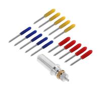 SHINEOFI Cortadora De Película Reflectante Cuchillas De Corte para Letras Herramienta De Repuesto Cortador De Vinilo De Precisión Repuesto para Máquina De Corte Cortador para Proyectos De a