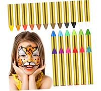 SHINEOFI Crayones De Aceite Ecológicos Para Facial Barras De Corporal Kit De Maquillaje Para Halloween y Cosplay Para Presentaciones