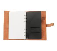 SHINEOFI Cuaderno de Planificación Diaria Vintage Encuadernación de Cuero Marrón, Diseño Resistente y Esquinas Redondeadas para Escritura Creativa y Organización