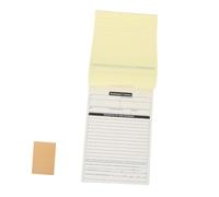 SHINEOFI Cuaderno de Recibos sin Carbono para Contratistas Libro Duplicado de Partes Formularios de Pedido para Servicios para Profesionales y Pequeñas
