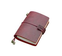 SHINEOFI Cuaderno Diario Estuche Retro Cuaderno Recargable El Cuaderno De Oficina Cuaderno De Viajero Pasaporte Diario De Bolsillo Cuadernos Bloc De Notas De Escritura Bloc De Notas Diario