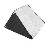 SHINEOFI Cubierta Aluminio 180x50cm Horizontal de Congelador | Aislante Térmico, Resistente a Rayos Uv, y Antipolvo, Uso en Balcón y Cocina, Color Plata