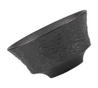 SHINEOFI Cuenco de Afeitar de Cerámica Negro Gran Capacidad y Bordes Suaves para Crear Espuma, Adecuado para Afeitado Masculino y Cuidado Piel Diario