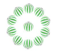 SHINEOFI Cuentas Espaciadoras de Madera Redondas Verdes Impresas 6 Mm 100 Piezas para Manualidades DIY Pulseras Collares Aretes Accesorios Sueltas Naturales