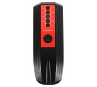 SHINEOFI Detector de Radiación Electromagnética Portátil Medidor Emf Digital de Mano Detector Gauss Compacto Pegatinas Rojas y Negras para Medición de Campos Electromagnéticos en Uso