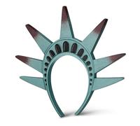 SHINEOFI Diadema Diseño Distintivo Estatua Libertad para Cosplay y Fiestas, Material Pu Cómodo que Añade Autenticidad y Estilo Patriótico Americano