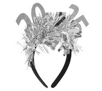 SHINEOFI Diademas De Año Nuevo Diademas Ajustables Con Temática Arcoíris Ideales Para Celebrar La Nochevieja Para Adultos ¡Que No Falte El Color Plateado!