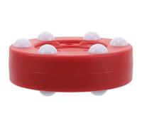 SHINEOFI Disco de Hockey sobre Patines Profesional para Entrenamiento al Aire Libre, Material PP Resistente, Forma Redonda, Mejora la Práctica y Habilidades en Hockey Callejero