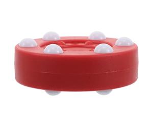 SHINEOFI Disco de Hockey sobre Patines Profesional para Entrenamiento al Aire Libre, Material PP Resistente, Forma Redonda, Mejora la Práctica y Habilidades en Hockey Callejero