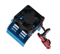 SHINEOFI Disipador De Calor De Coche De Control Remoto De Simulación para Motor con Ventilador Disipador De Calor De Motor Aluminio para Uso Carreras