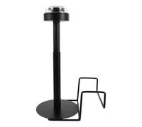 SHINEOFI Dispensador de Bolsas de Supermercado Montado en Pared Soporte Metálico Negro Humidificador para Bolsas Enrollables Estante Colgante en Tiendas y Comercios