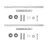 SHINEOFI Dobladora Manual de Varillas de Refuerzo 2 Unidades, Herramienta para Doblar Alambre y Barras de Acero de Alta Resistencia, Máquina Dobladora de Metal Portátil para Uso Industrial