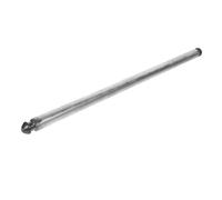 SHINEOFI Eje Metálico para Cubo de Basura 48 Cm, Eje de Polea para Ruedas, Repuesto Resistente para Botes de Basura de Exterior, Compatible Contenedores Sanitarios