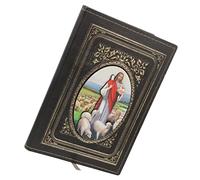 SHINEOFI Elegante Cuaderno A5 Con Temática Bíblica De Jesús Encuadernado En Cuero Papel Suave Para Escribir Diario Y Planificador