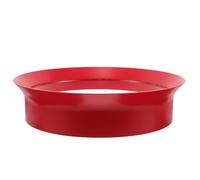 SHINEOFI Espejo Convexo Creativo Gran Angular 314 CM Rojo para Sala de Estar y Dormitorio Espejo Decorativo de Pared Moderno para Interiores Amplificador de Luz y Decoración Artística