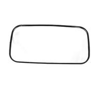 SHINEOFI Espejo Retrovisor para Excavadora y Bulldozer, Alta Claridad | Diseño Antivibración y Resistente al Clima, Instalación Fácil, Plástico y Vidrio, Color Negro