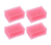 SHINEOFI Esponjas Punteadas de Maquillaje para Halloween 4piezas Color Rosa de Esponja Suave Efectos Obsequios para Crear Cortes y Texturas en Fiestas Temáticas