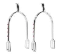 SHINEOFI Espuelas de Aleación de Zinc para Montar Caballo con Cristales Elegantes Versátiles para Uso Inglés y Western Duraderas para Hombres y Mujeres Jinetes