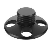 SHINEOFI Estabilizador de Peso para Tocadiscos de Vinilo de Aleación de Aluminio Accesorio Antideslizante con Tecnología de Amortiguación Avanzada para Reproducción Estable Vibraciones
